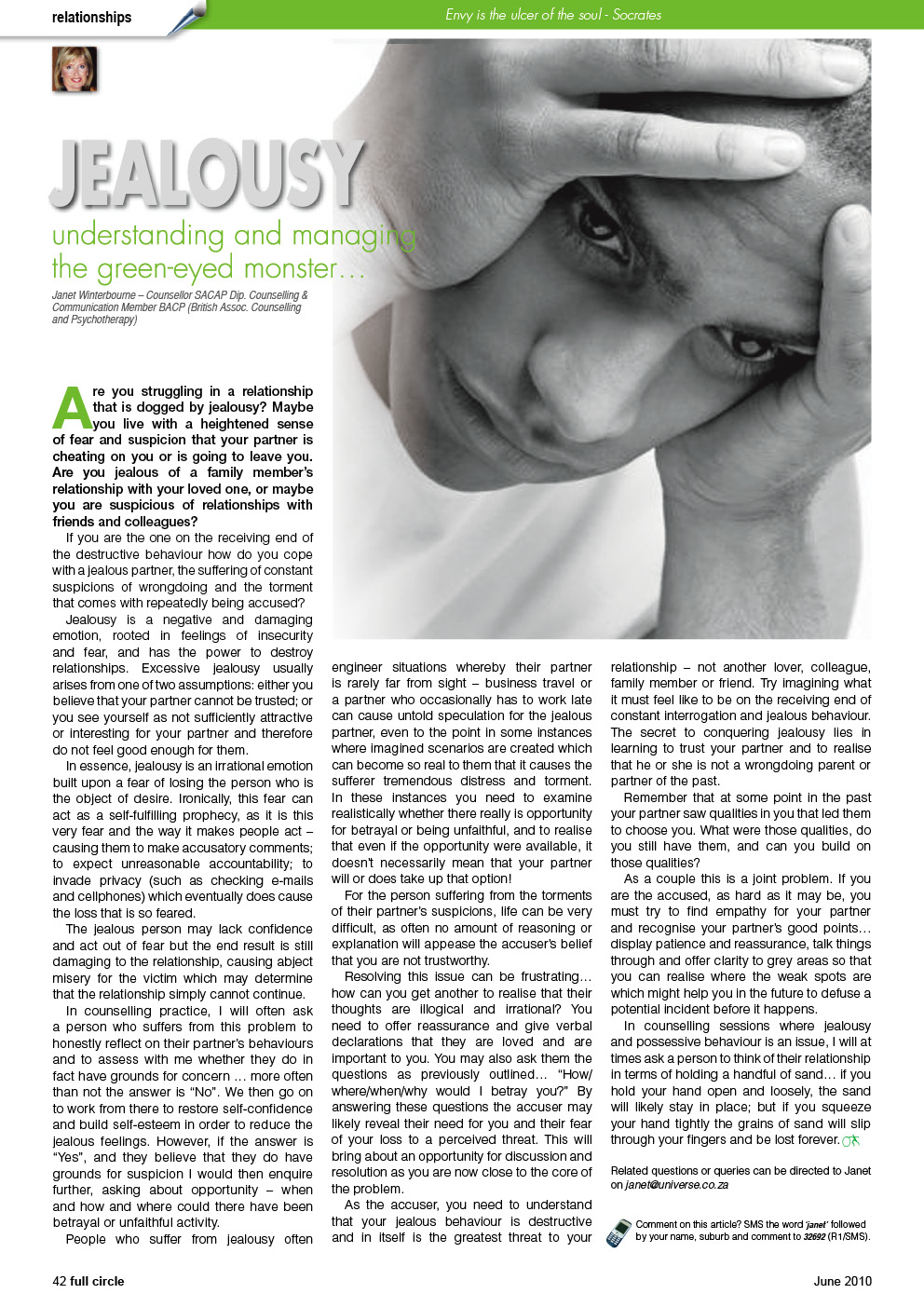 Jealousy Psychologist Cape Town Jealousy Psychologist Cape Town